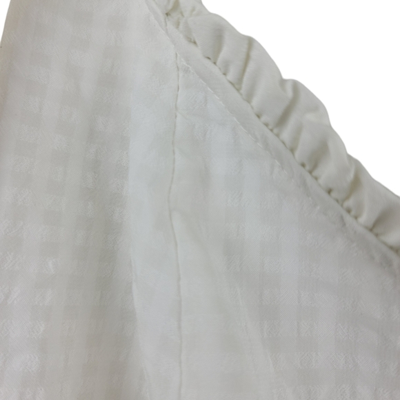 TOPSHOP Satin‎ Prairie Crop Top - Picture 5 of 10